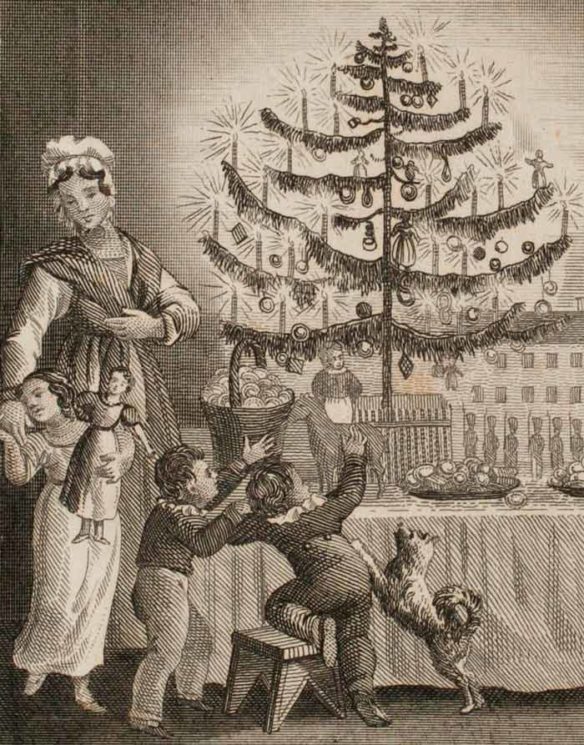 La Historia del Árbol de Navidad Urna Bios