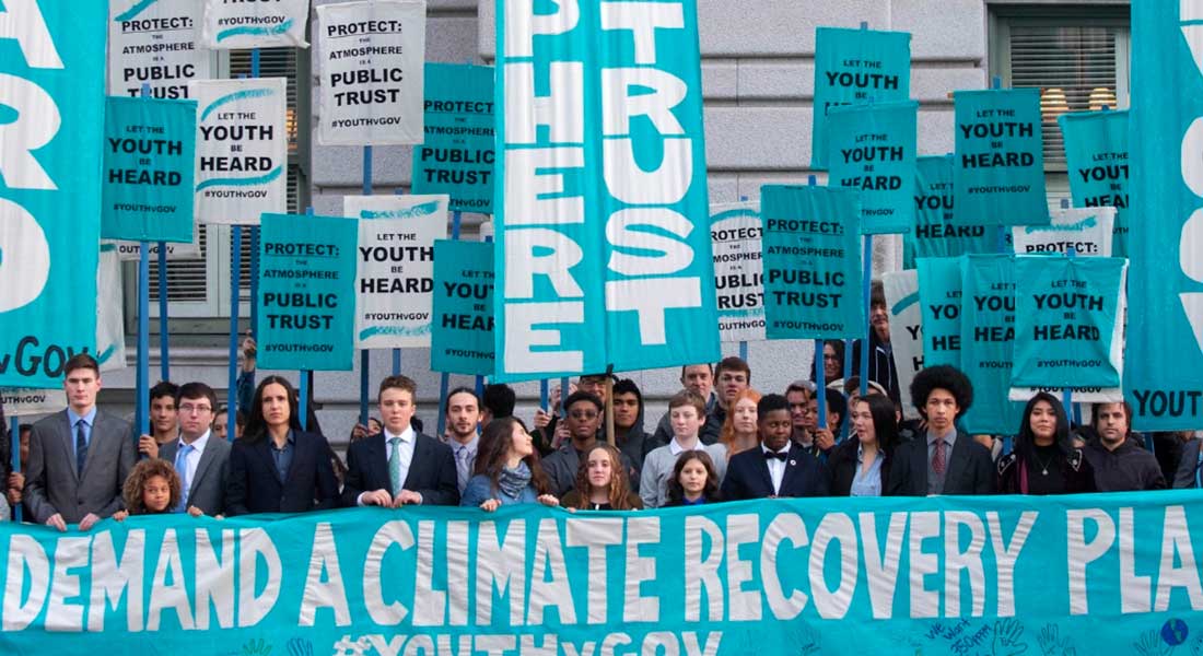 A New Initiative to fight Climate Change:  #YouthvGov movement