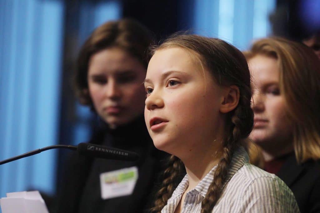 Bios Urn Blog: Swedish student leader Greta Thunberg and Anuna Anuna De Wever, a Belgian climate student activist win EU pledge to spend billions on climate change