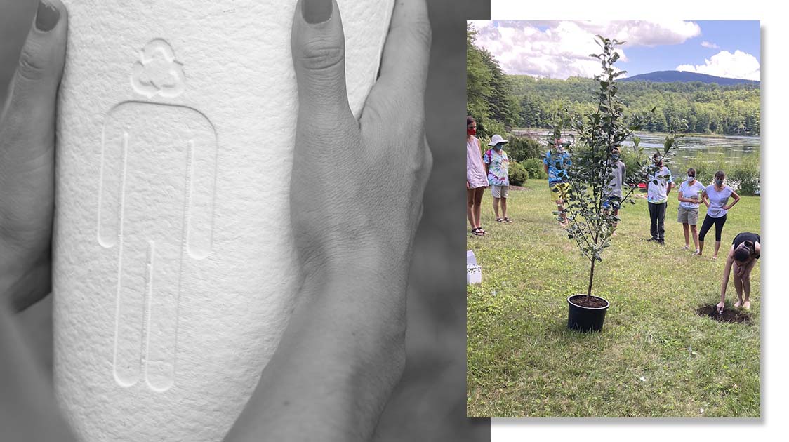 Bios Urn Blog: A story of a funeral affected by covid-19, a tree urn testimonial / Liz ve el funeral afectado por Covid-19